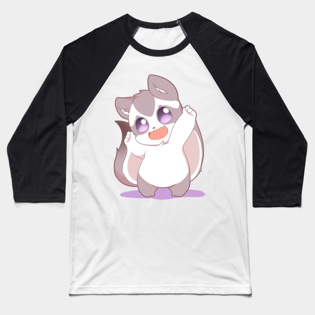 Cute chibi sugar glider Baseball T-Shirt by sabhu07